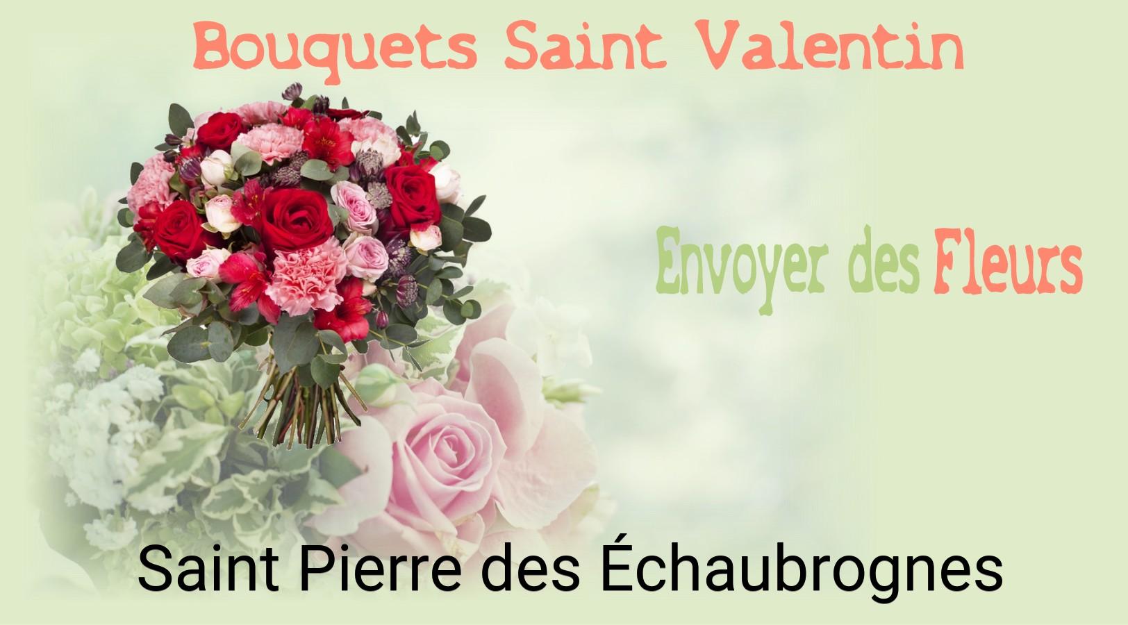 Roses de Saint-Valentin livrées à Saint-Pierre-des-Échaubrognes